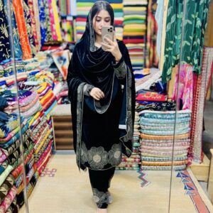 Original 9000 phoenix velvet shalwar kamees