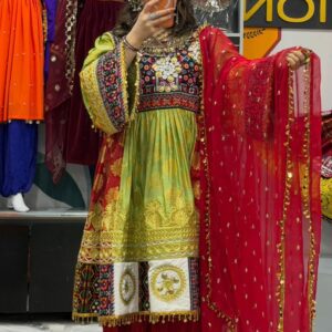 Beautiful Gandi Afghani Frock