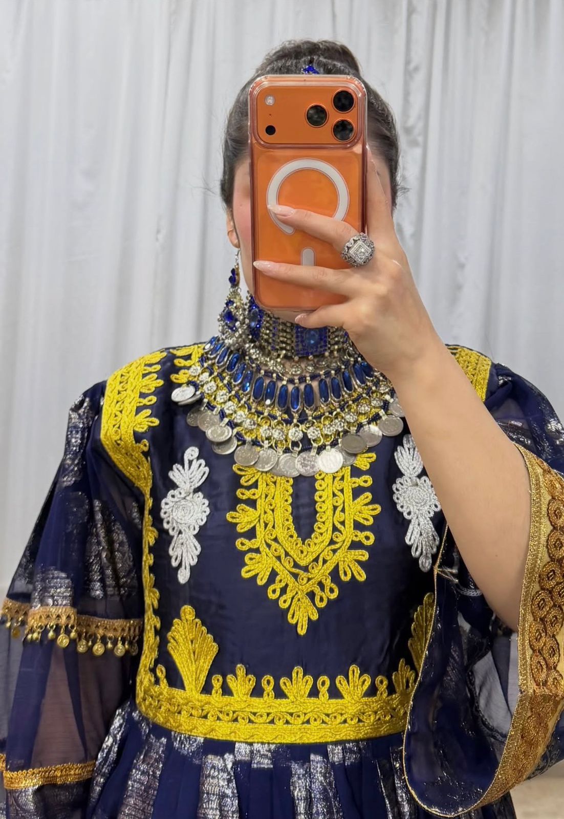 Beautiful Gandi Afghani Frock - Image 6