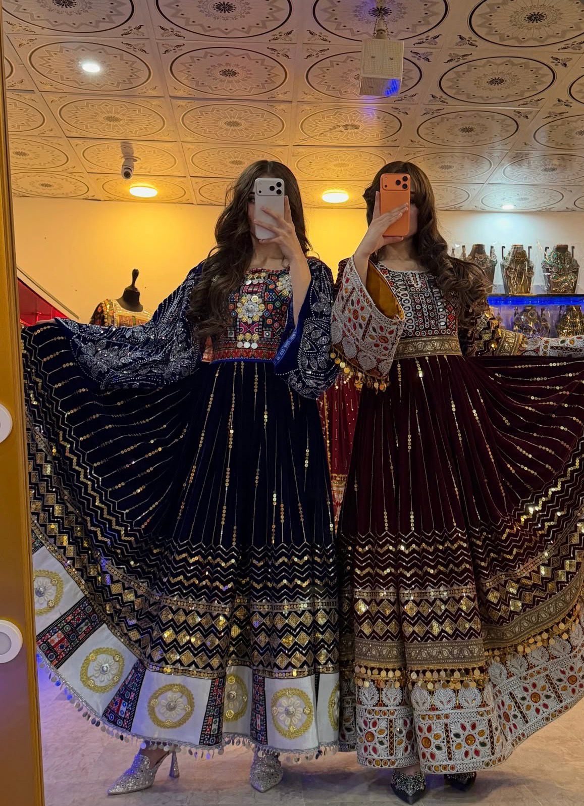 Beautiful Gandi Afghani Frock - Image 6