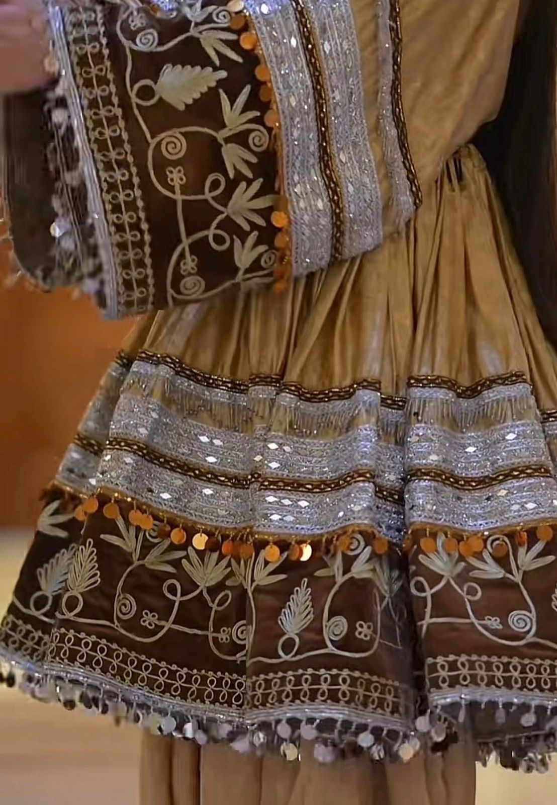 Most Beautiful Gandi Afghani Frock - Image 7