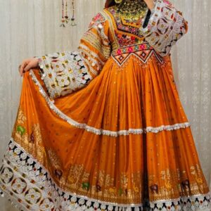 Afghan Traditional Kuchi Bridal Gown