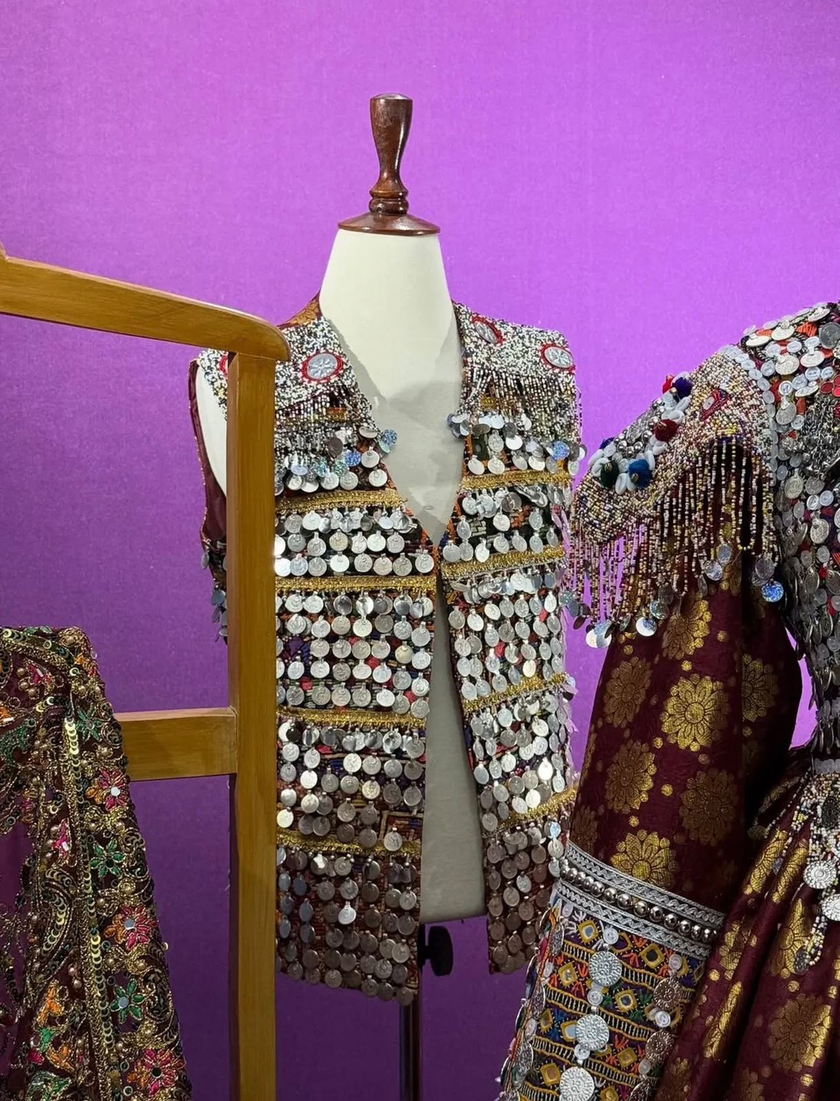 Afghan Traditional Kuchi Bridal Gown - Image 6