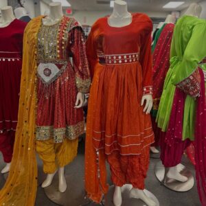 Afghan Traditional Kuchi Bridal Gown