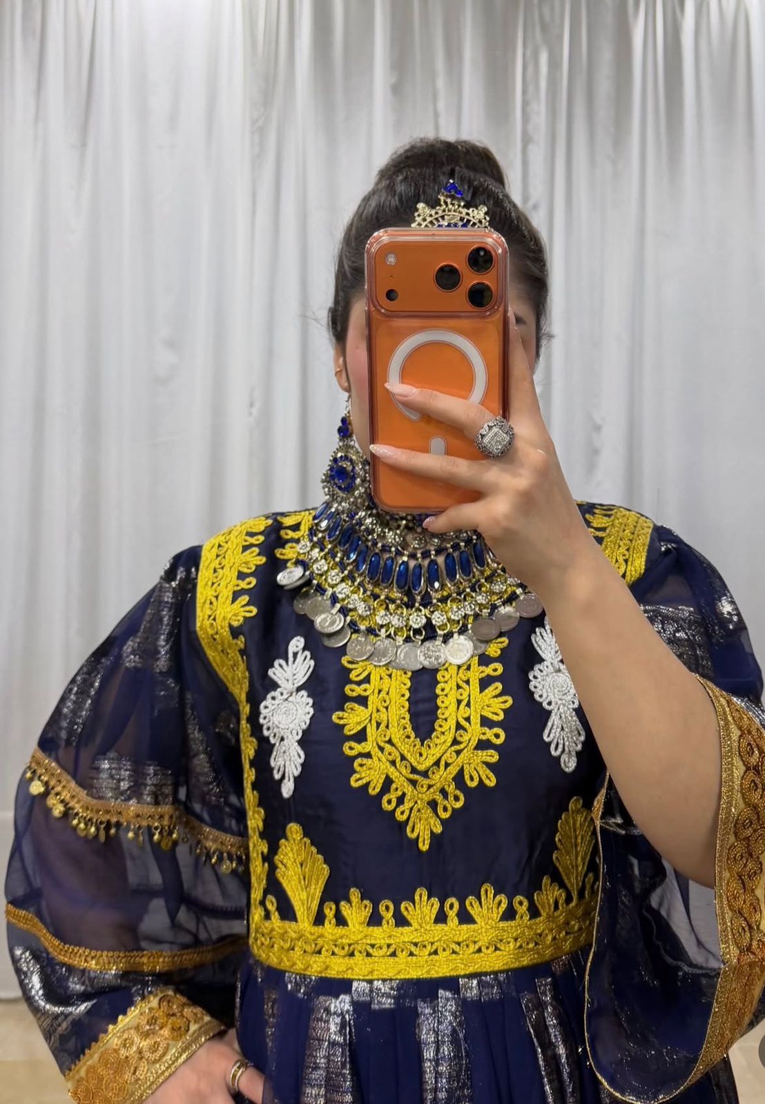 Beautiful Gandi Afghani Frock - Image 7