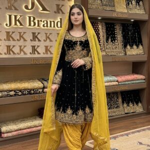 Hand Work Original Silma Contrast Shalwar Dupata
