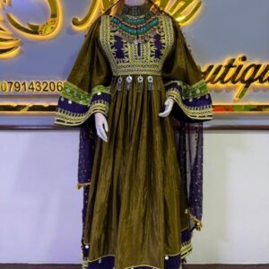 Afghan Traditional Kuchi Bridal Gown