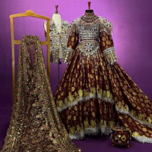 Afghan Traditional Kuchi Bridal Gown