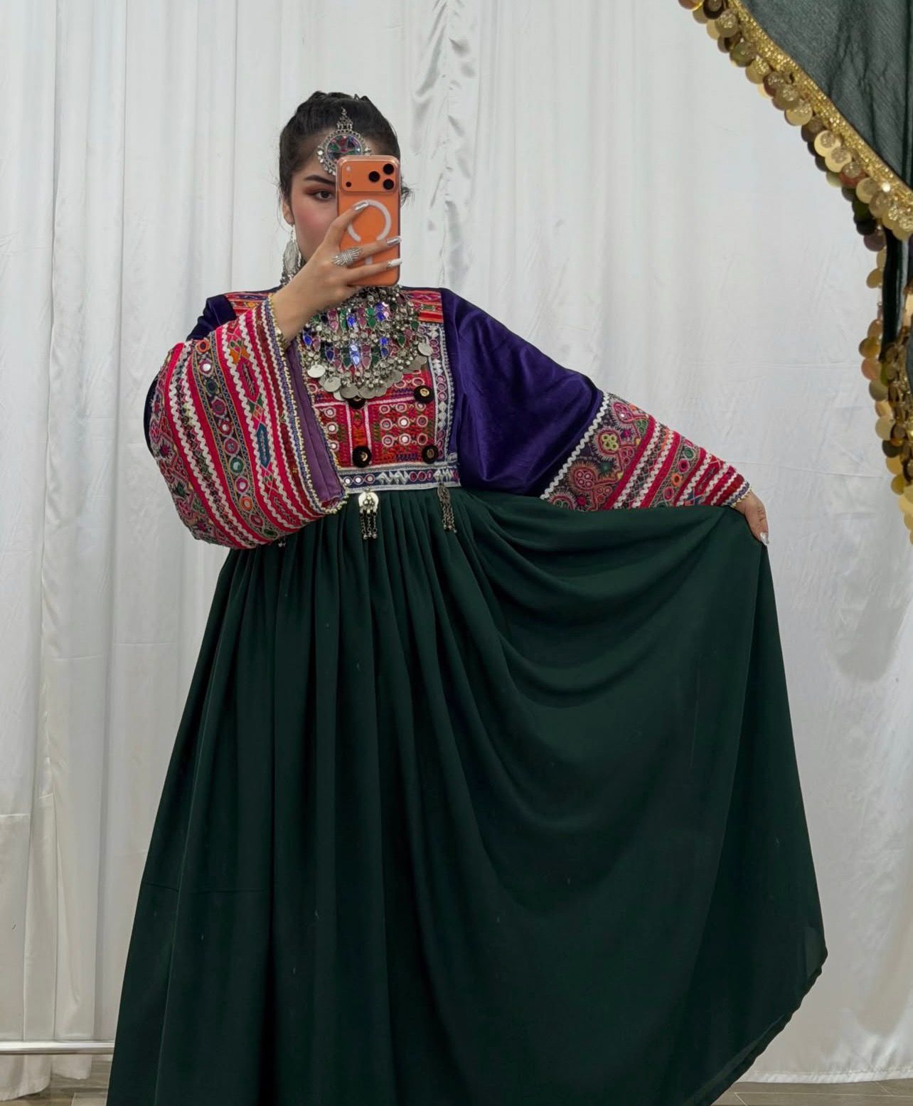 Beautiful Gandi Afghani Frock