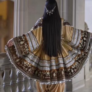 Most Beautiful Gandi Afghani Frock