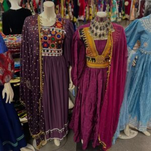 Afghan Traditional Kuchi Bridal Gown