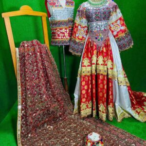 Afghan Traditional Kuchi Bridal Gown