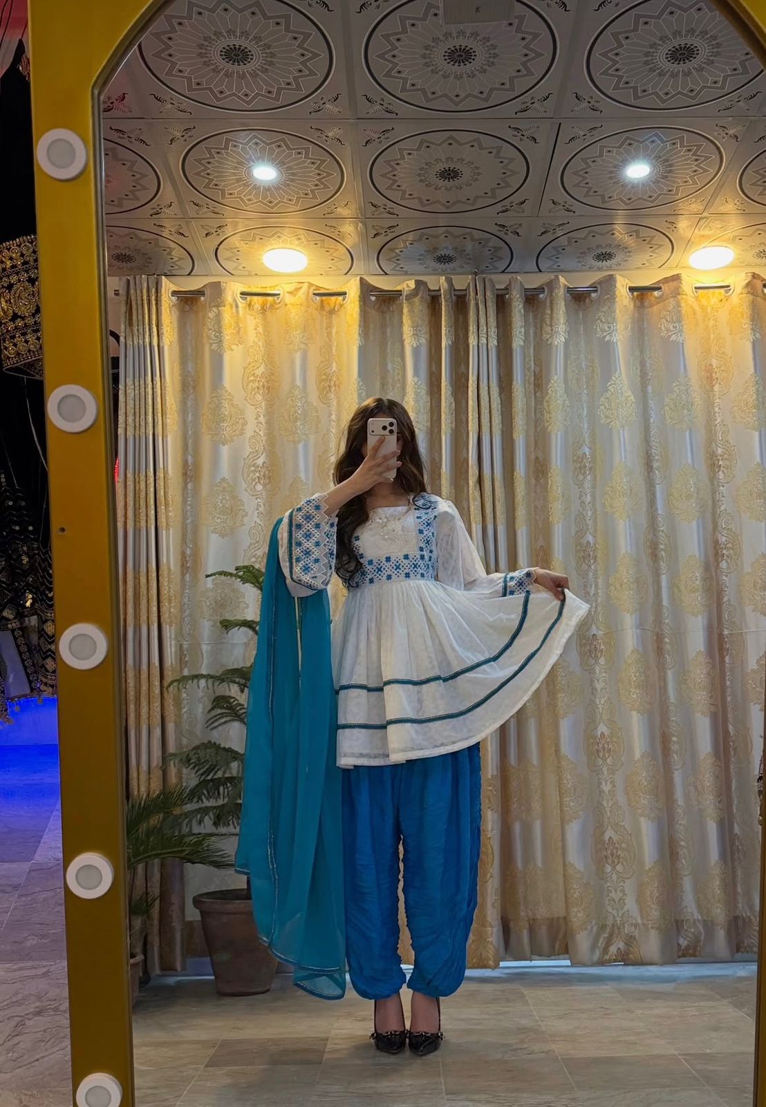 Beautiful Gandi Afghani Frock
