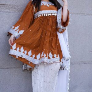 This Traditional Afghani Outfit
