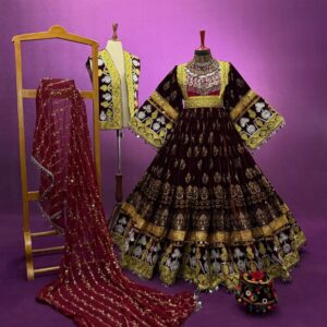 This Traditional Afghani Outfit