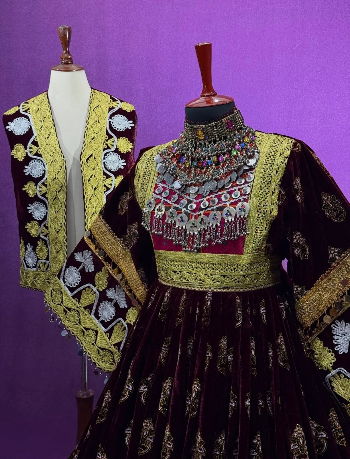 This Traditional Afghani Outfit - Image 2