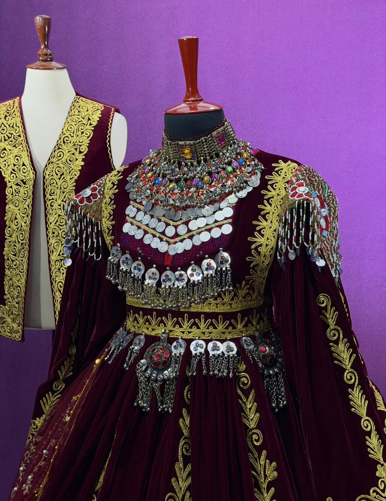 This Traditional Afghani Outfit - Image 4