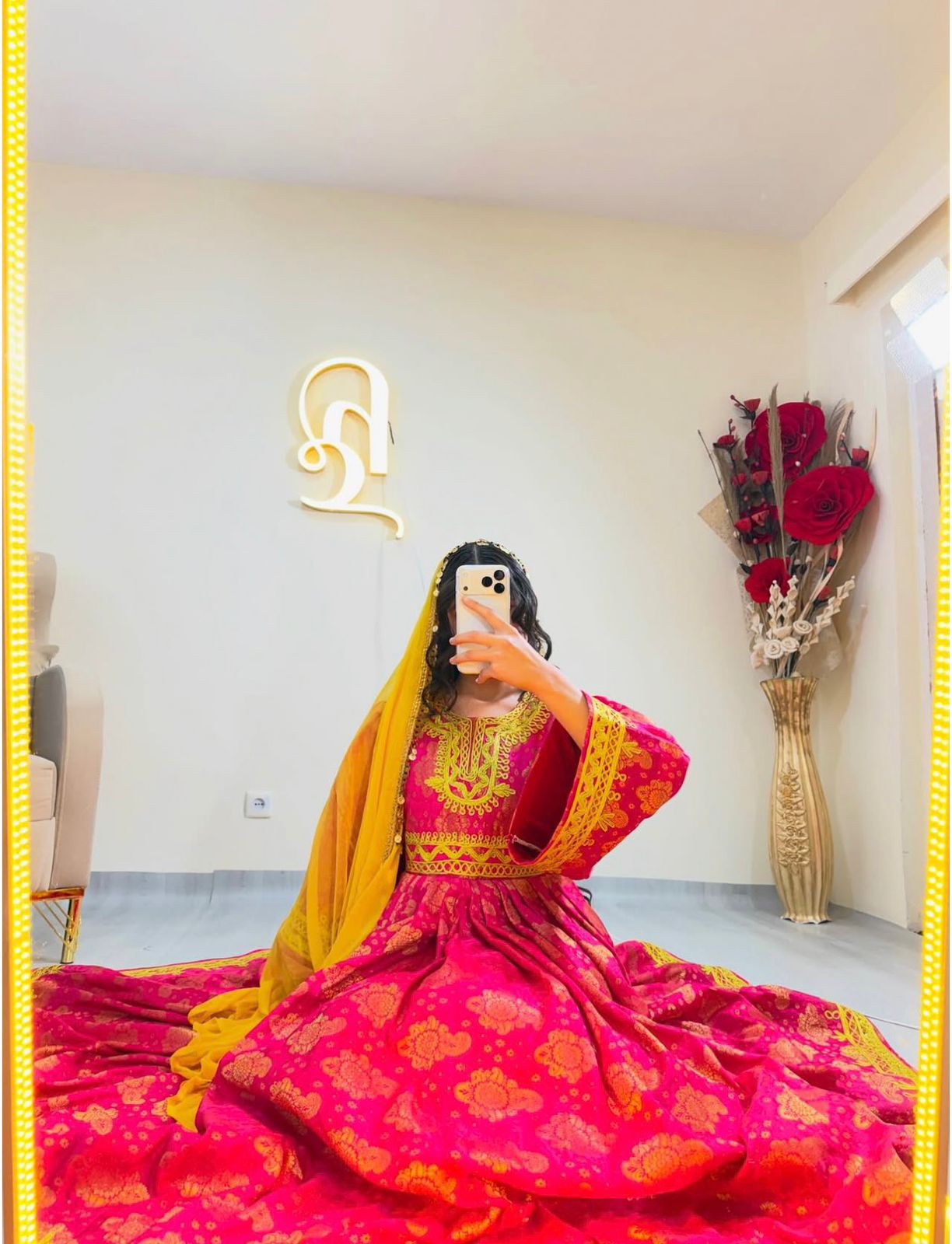 This Traditional Afghani Outfit - Image 3