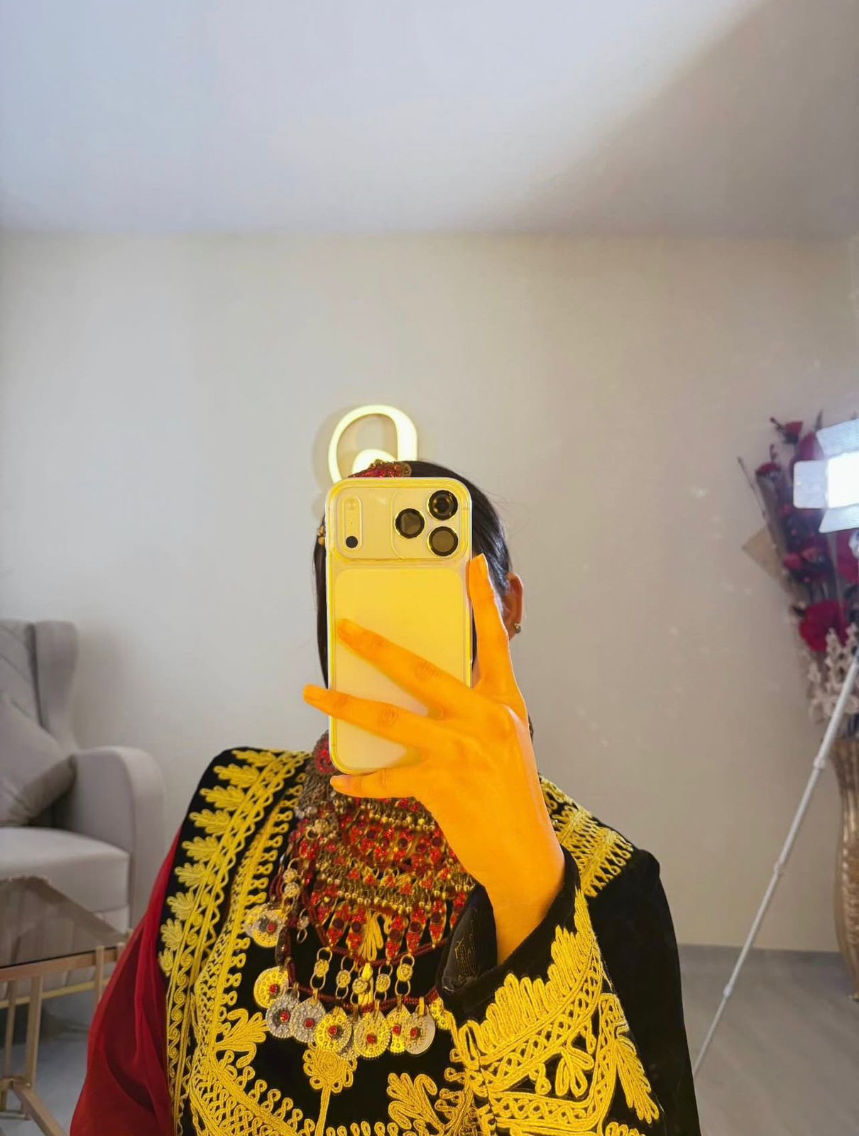 This Traditional Afghani Outfit - Image 6