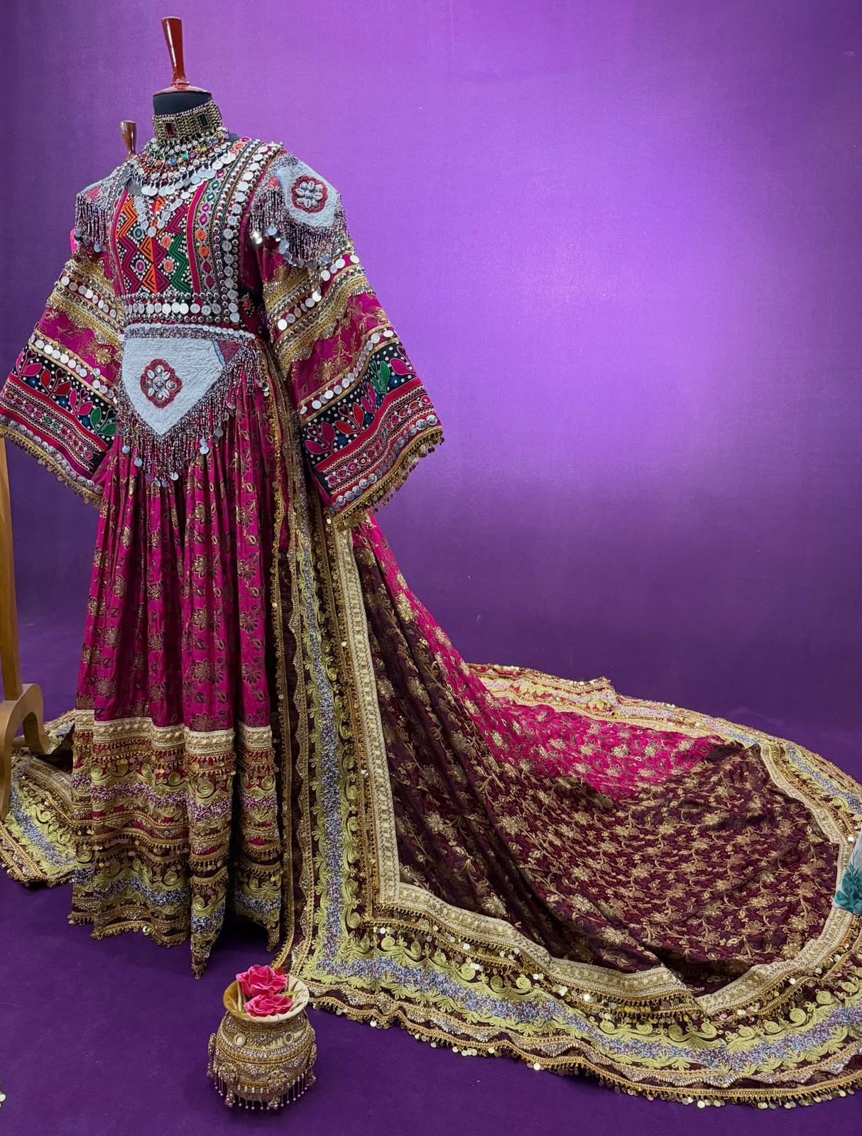 This Traditional Afghani Outfit - Image 2