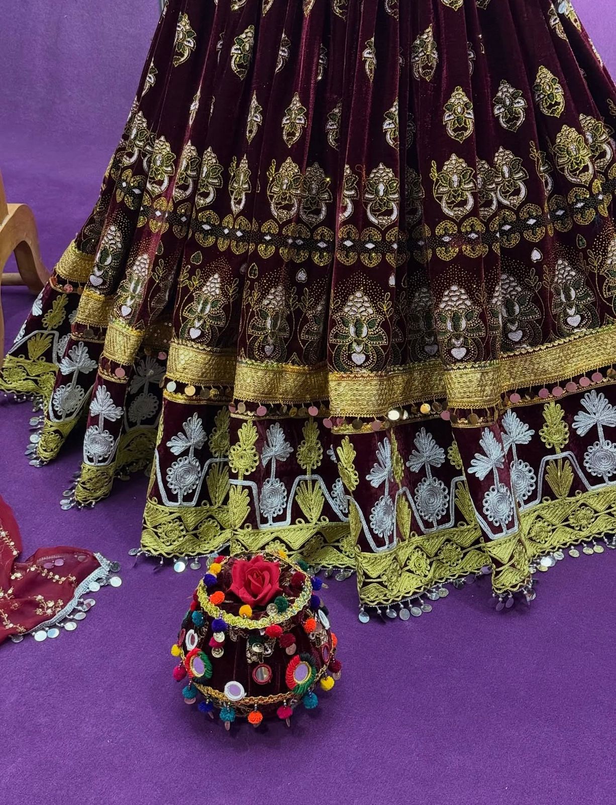 This Traditional Afghani Outfit - Image 4