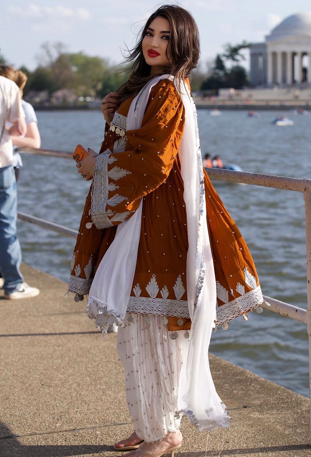 This Traditional Afghani Outfit - Image 6