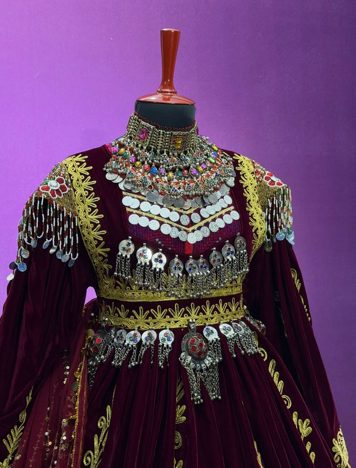 This Traditional Afghani Outfit - Image 6