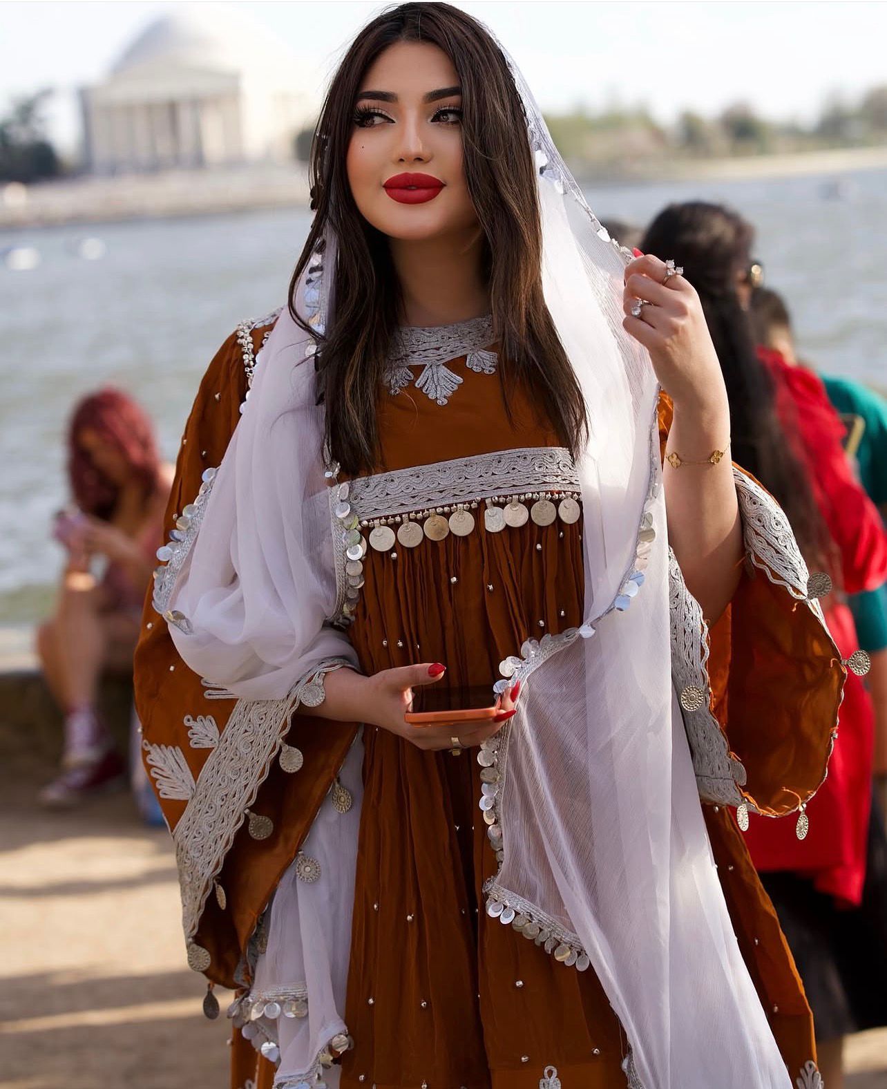 This Traditional Afghani Outfit - Image 7