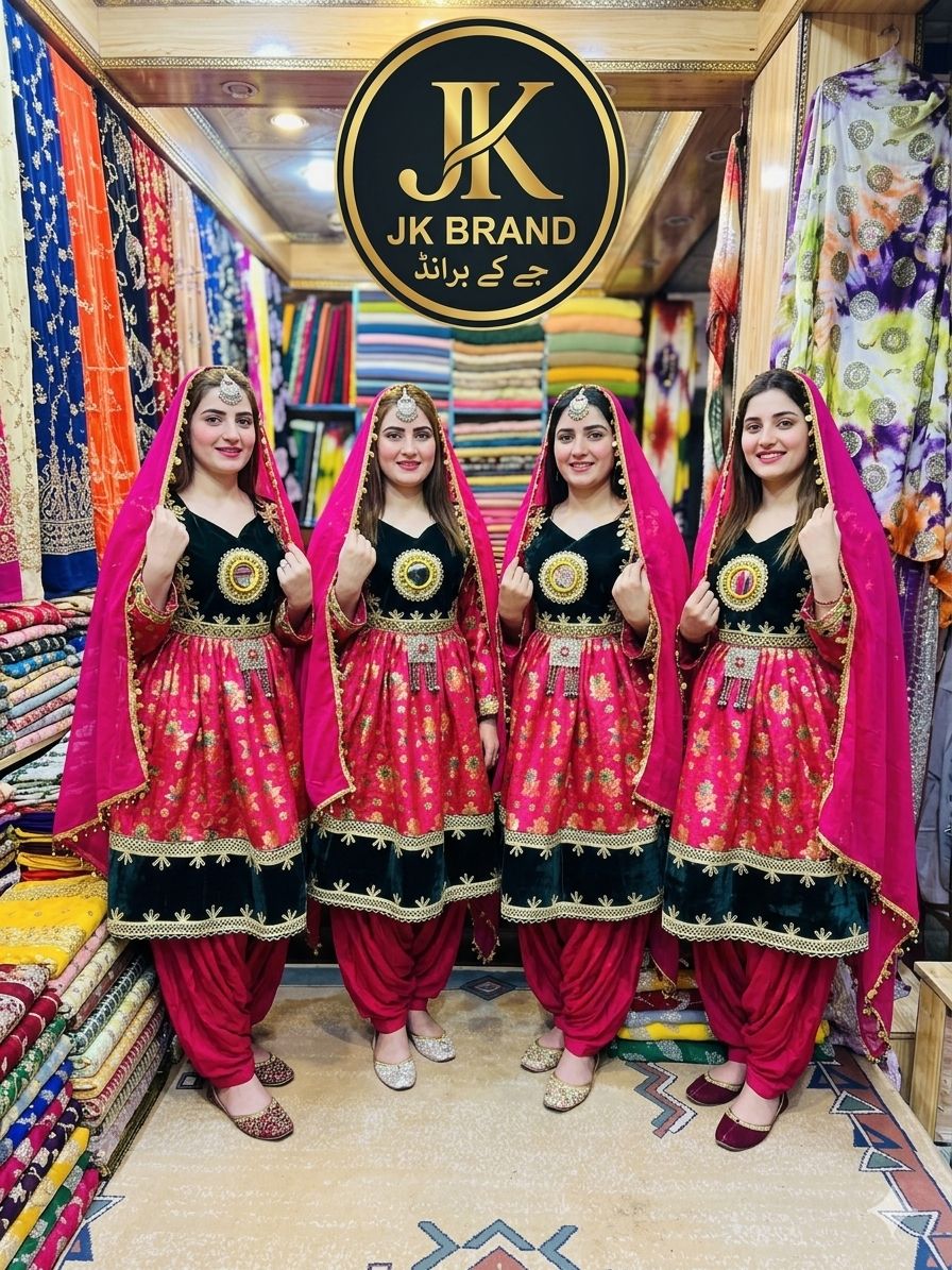 This Traditional Afghani Outfit - Image 7