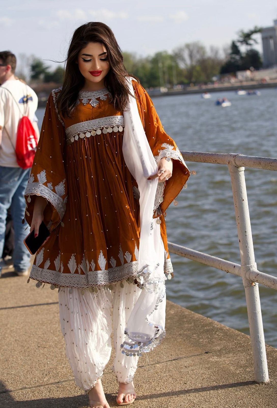 This Traditional Afghani Outfit - Image 10