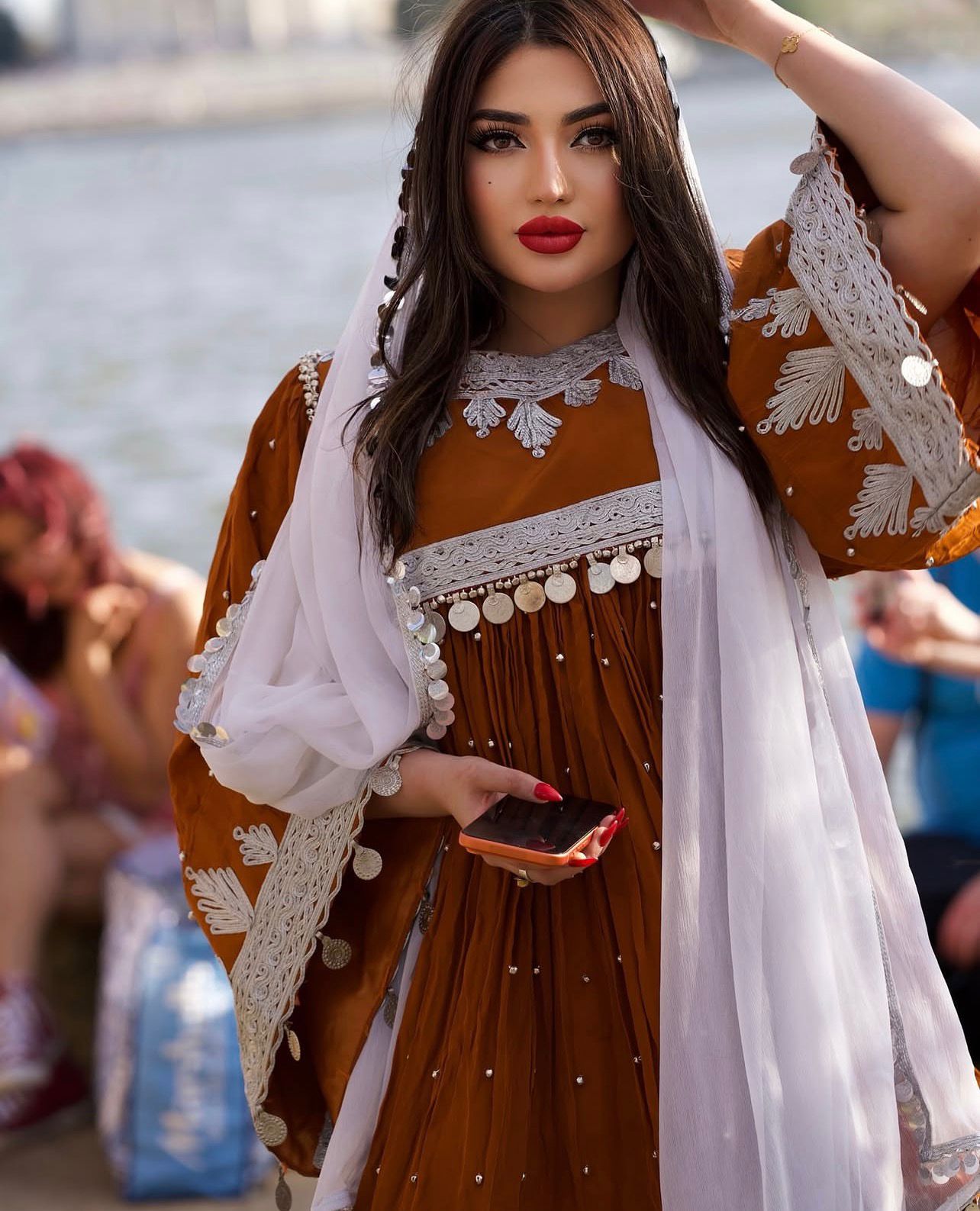 This Traditional Afghani Outfit - Image 11