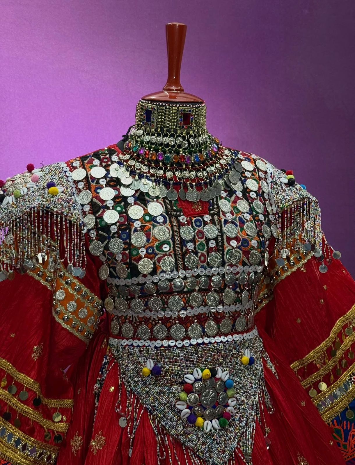 This Traditional Afghani Outfit - Image 12
